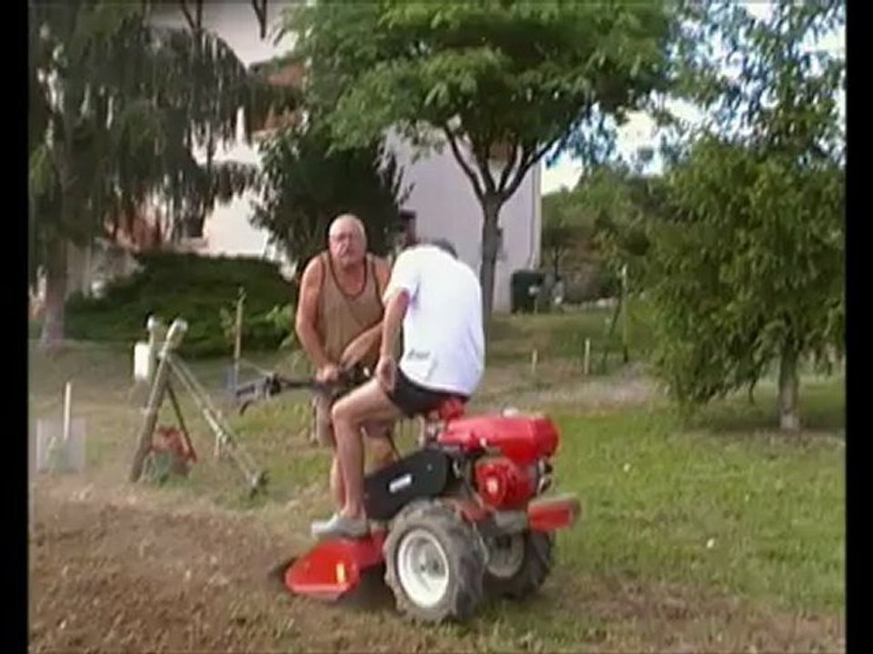 Jardinage avec Michel