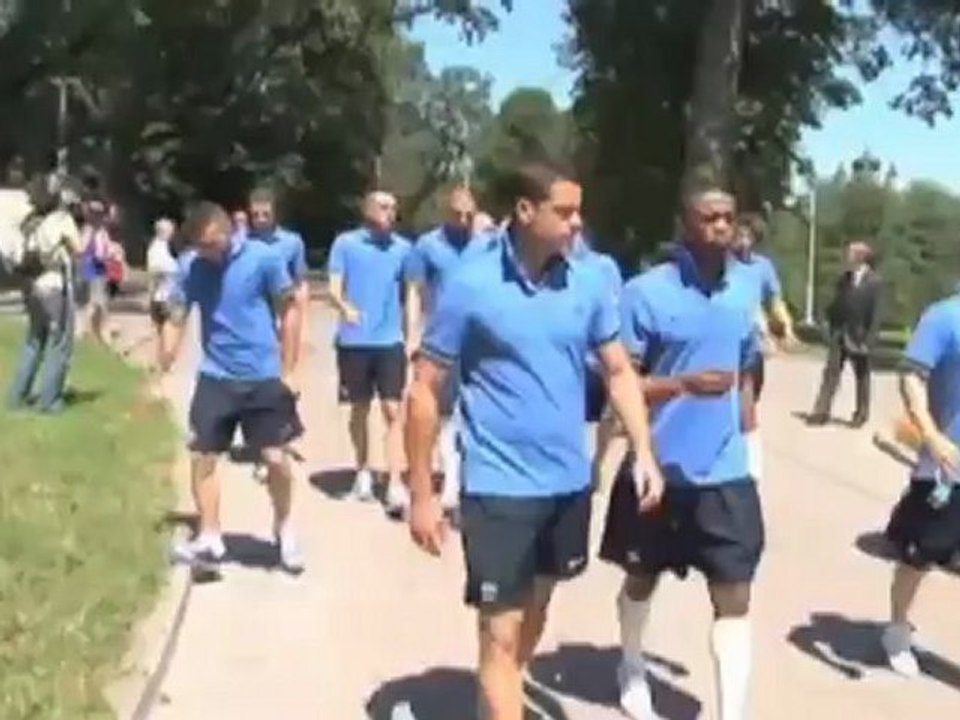 Franzosen in Kiew angekommen