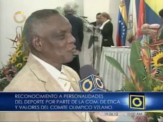 Comite olímpico galardona a deportistas históricos venezolanos