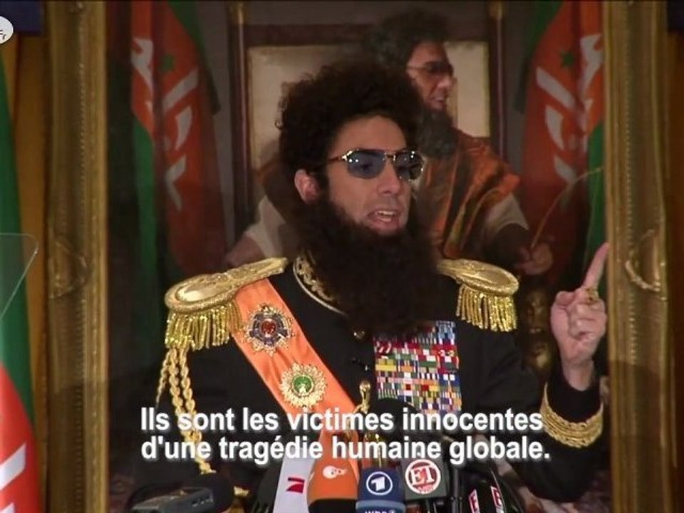 The Dictator : Conférence de presse et extraits