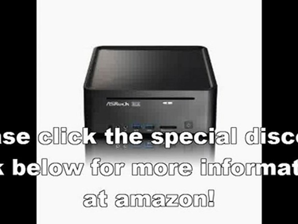ASRock Core i3-370M 4 GB/500 GB/BD Combo Barebone System with MCE Remote VISION 3D 137B
