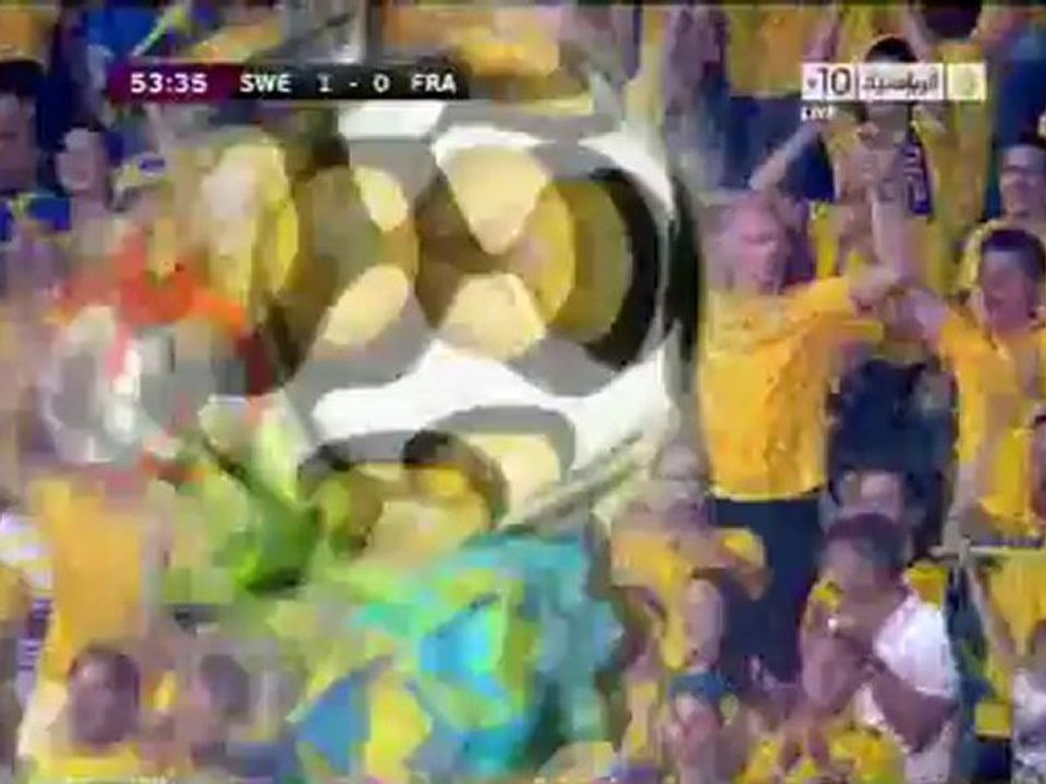 السويد 1 - 0 فرنسا '54		 زلاتان إبراهيموفيتش