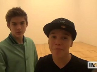 @ColeIM5 & @DanaIM5 kickin it on the squash court!