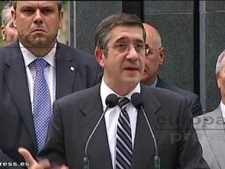 López quiere un final del terrorismo irreversible