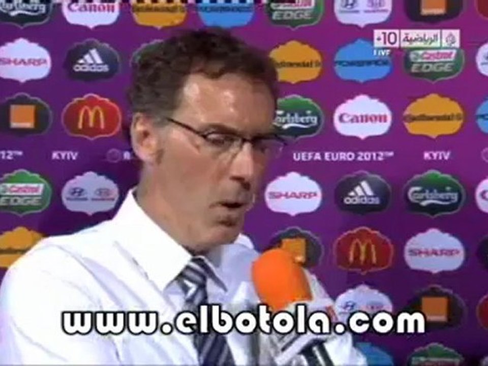 تصريح لوران بلان بعد خسارة فرنسا
