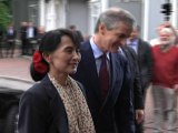 Meeting Aung San Suu Kyi Leaves U2's Bono Starstruck