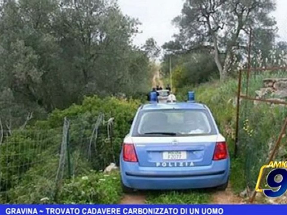 Gravina | Trovato cadavere carbonizzato di un uomo