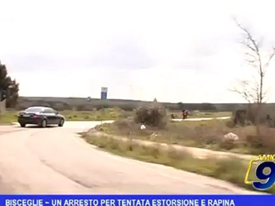 Bisceglie | Un arresto per tentata estorsione e rapina