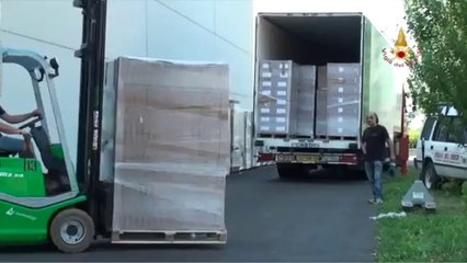 Cavezzo (MO) - Terremoto - Recupero materiale biomedicale 2 (18.06.12)