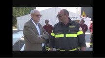 Ferrara - Terremoto - Visita Capo Dipartimento COA Veneto (18.06.12)