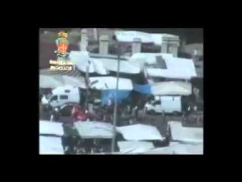 Bologna - Monti - Cortei e forze dell'ordine schierate (16.06.12)