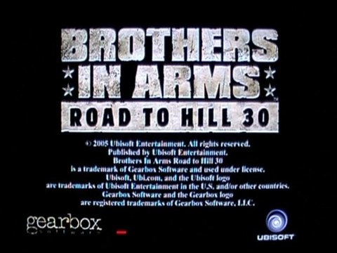 First Level - Test - Brothers in Arms : Road to Hill 30 - Playstation 2