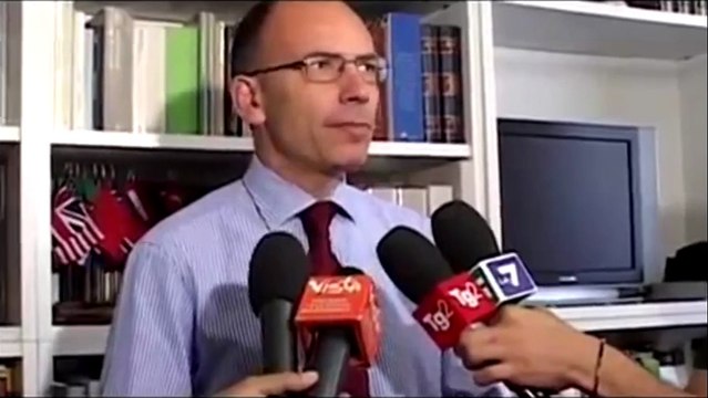 Letta - I greci hanno scelto l'euro, ora l'Europa aiuti la Grecia (18.06.12)