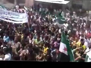 Syria فري برس ادلب معصران الثلاثاء  نصرة للمند المنكوبة 19   6   2012 Idlib