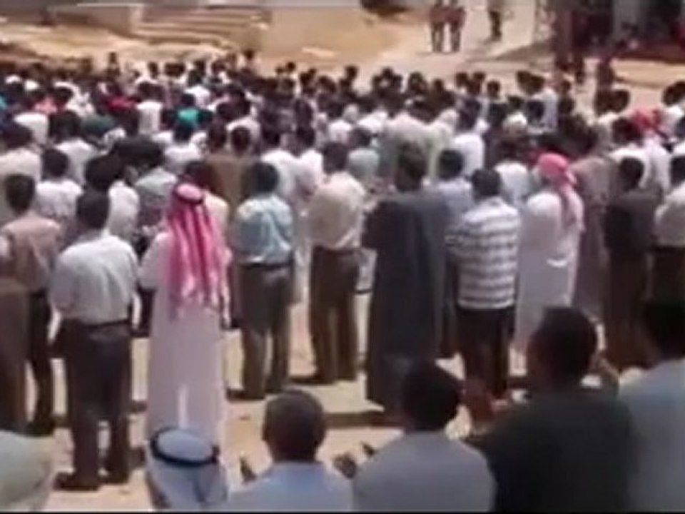 Syria فري برس ادلب جسر الشغور البشيرية مظاهرة تطالب باسقاط النظام ونصرة للمدن المنكوبة  الثلاثاء 19 6 2012 Idlib