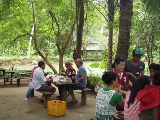 Maly & Nava Mekong, Luang Prabang- Laos - Team Building at Tat Kuang Si Waterfall Park