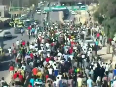 Syria فري برس حلب السكري تشييع الشهيد أحمد تصوير من الأعلى 19 6 2012 ج1 Aleppo