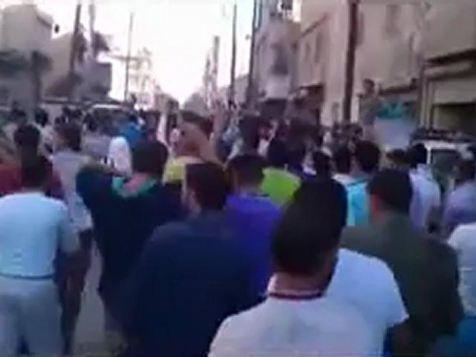 Syria فري برس حلب   عرس الشهيد أحمد وضاح ستر ج9 19 06 2012 Aleppo