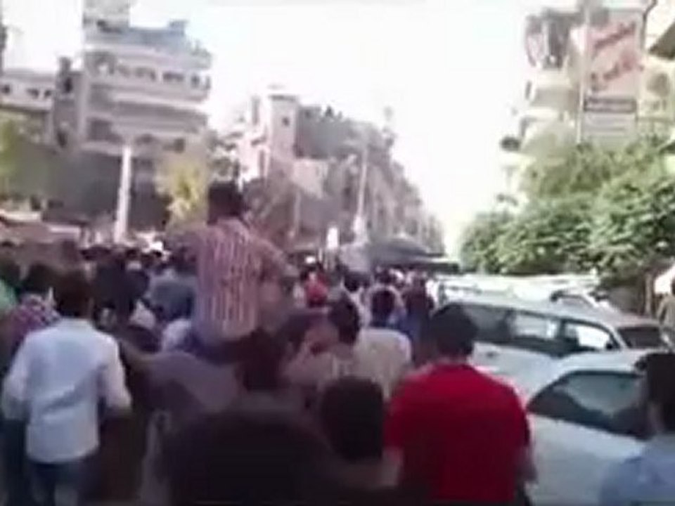 Syria فري برس حلب   عرس الشهيد أحمد وضاح ستر ج7 19 06 2012 Aleppo