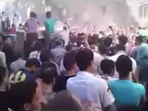 Syria فري برس حلب عرس الشهيد أحمد وضاح ستر ج1 19 06 2012 Aleppo