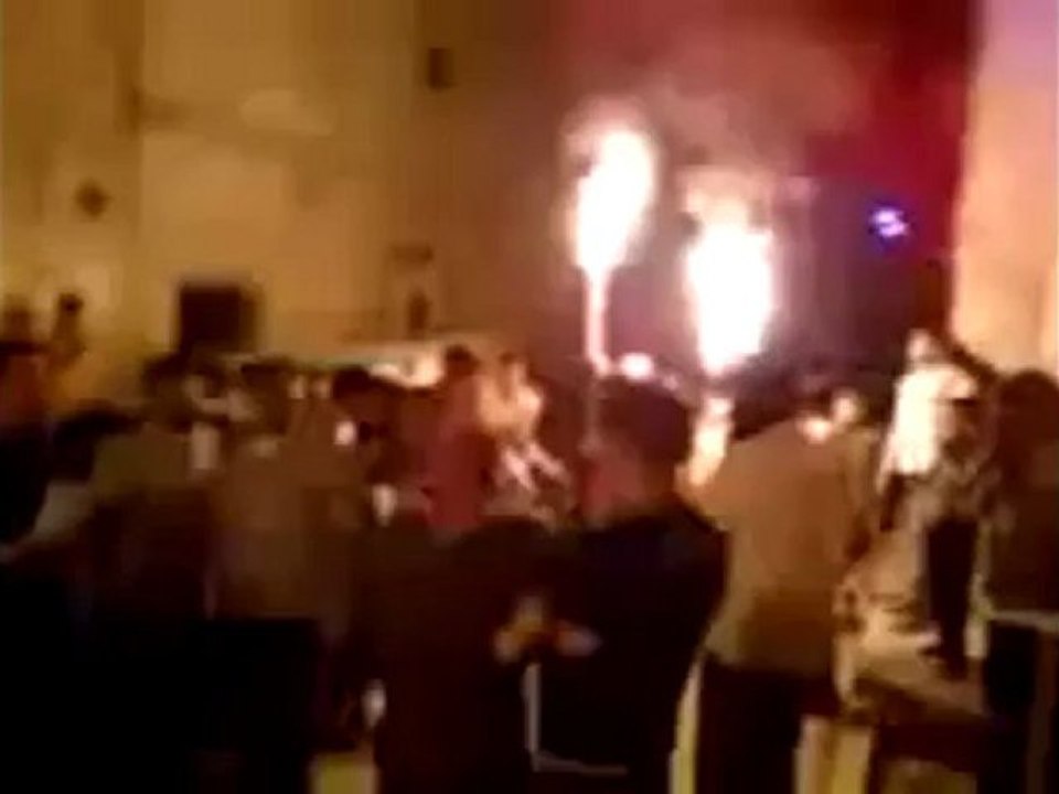 Syria فري برس حلب   حي المرجة مسائية الثلاثاء 19 6 2012 Aleppo