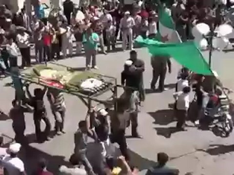 Syria فري برس ريف دمشق ضمير تشييع الشهيد خليفة عيد العيد 19 6 2012 ج1 Damascus