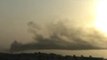 Syria فري برس ريف دمشق زملكا سحب الدخان الكثيف تغطي الغوطة جراء القصف  الهمجي على  دوما 18 6 2012 Damascus