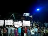 Syria فري برس مارع حلب  مظاهرة نصرة لريف حلب والمدن المنكوبة 18 6 2012 Aleppo