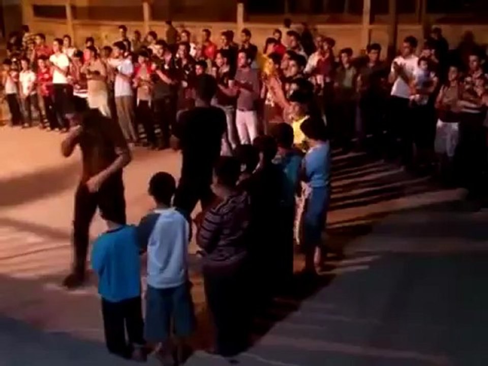 Syria فري برس درعا حــوران ابـطع مسائية لاجلك طفس 18 6 2012 Daraa