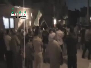 Syria فري برس ريف دمشق حمورية مظاهرة مسائية 18 6 2012 ج1 Damascus