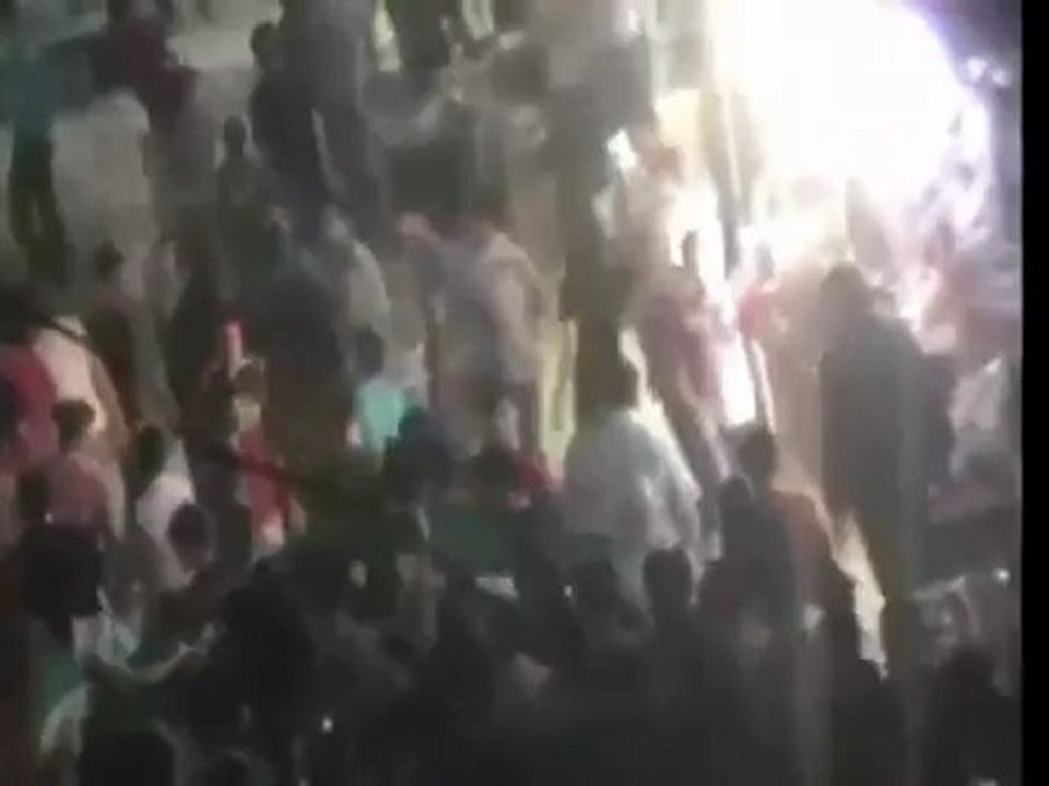 Syria فري برس حلب صلاح الدين  مسائية رائعة تصوير من الاعلى 18 6 2012 Aleppo