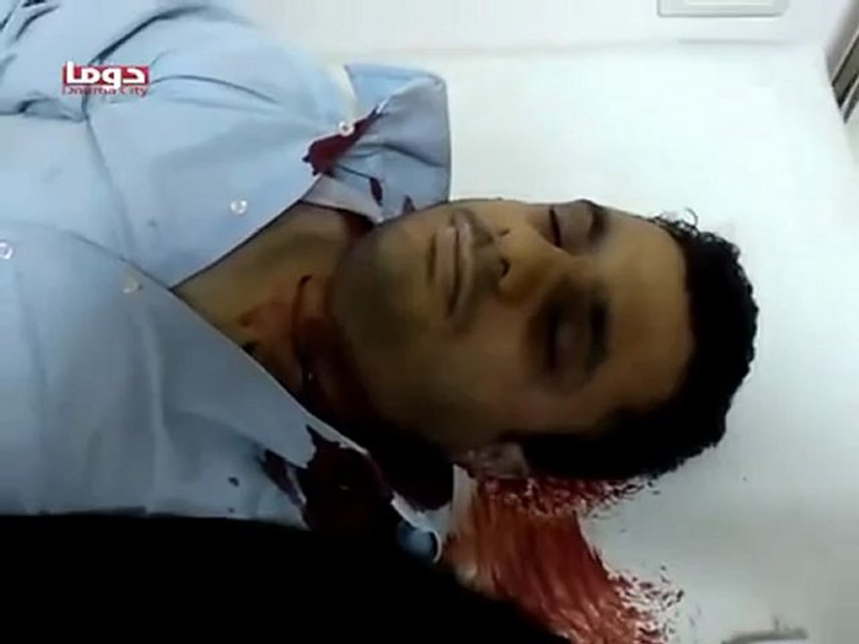 Syria فري برس  ريف دمشق دوما الشهيد عماد الوزير 18 6 2012 Damascus