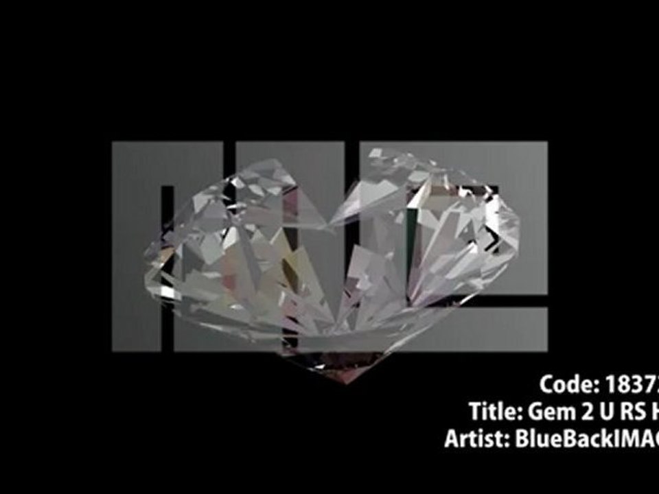 CG動画素材『ダイアモンド・宝石』/ Royalty-Free Gem Animation - MotionElements.com