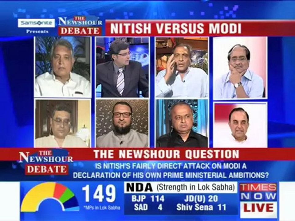 Debate: Nitish Vs Modi -Part  1/3