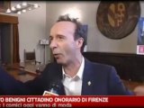 Roberto Benigni sul Movimento 5 Stelle di Grillo  «fermento e rinnovamento» (15Giu2012) (High)