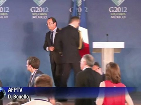 G20: les objectifs les plus importants atteints selon Hollande
