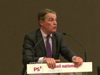 intervention de Patrtick Bloche au conseil national du PS