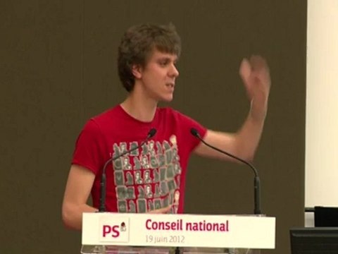 Intervention de Thierry Marchal-Beck lors du Conseil National