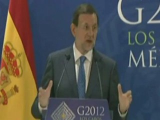Declaraciones de Rajoy tras la cumbre del G20