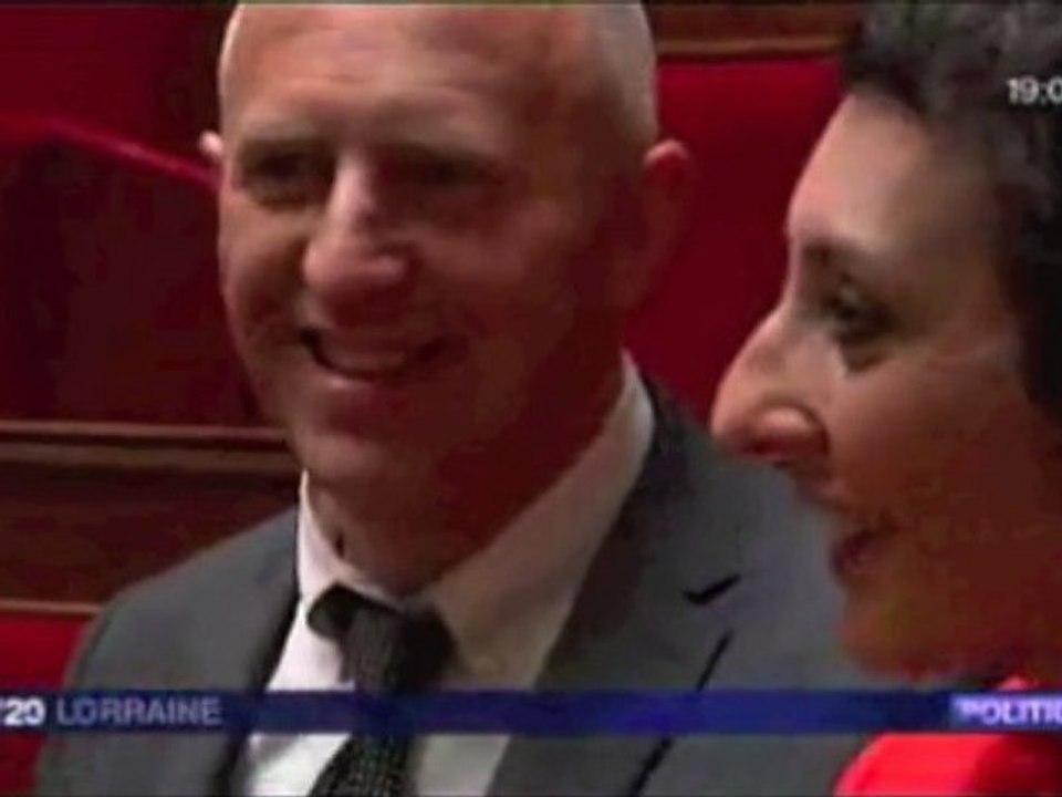 Premiers pas à l'Assemblée Nationale de Chaynesse Khirouni et Dominique Potier