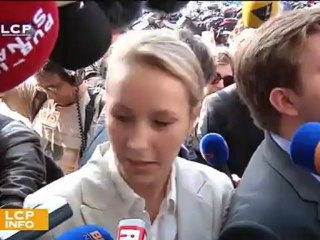 Rentrée du FN à l'Assemblée sous une forêt de caméras