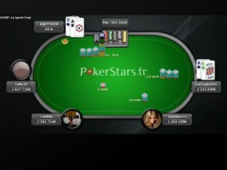 PokerStarsLive - SCOOP 12-H - Replay commenté (1/2)