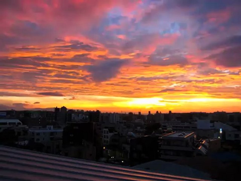 Sunset in Yokohama - June 20th
