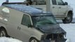 Van Accident on Trans Canada Highway, Moncton