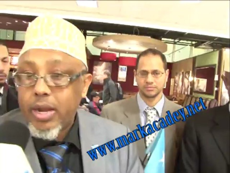 Soo dhaweynta Wasiirka Hawlaha Guud Iyo dib u dhiska oo London Lagu soo dhaweeyey