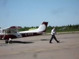 small plane crashed moncton airport