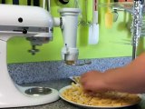 Réaliser des macaroni avec le kit emporte-pièce pour pâtes fraîches KitchenAid
