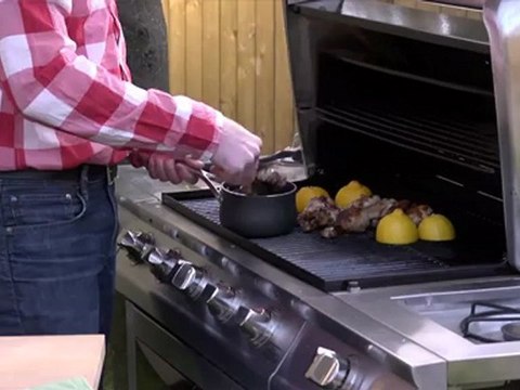 Grilled Lemon Thyme Chicken Drumsticks Recipe