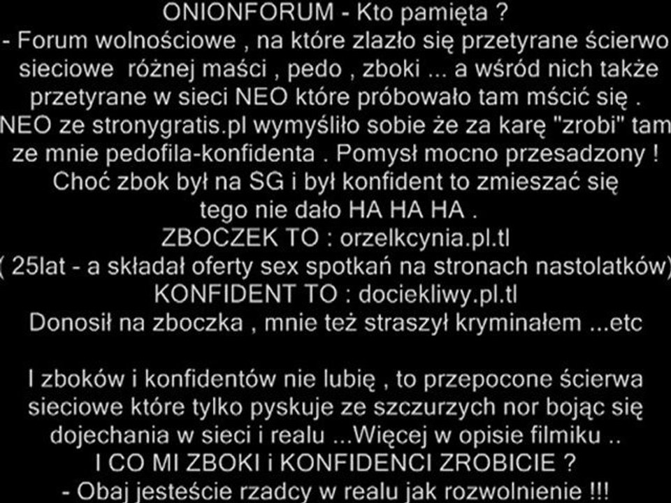 Onionforum - zemsta NEO -  HA HA HA