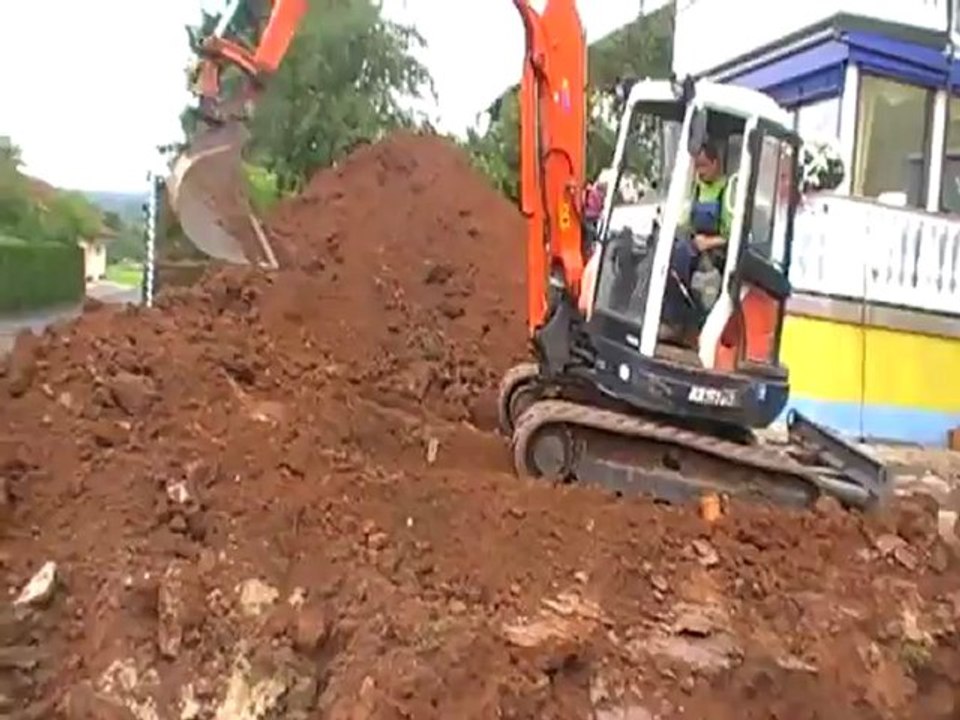 Ab ins Beet VOX mit Hubert und Matthias Aushub Lustgarten Hammelburg Diebach Gartensendung